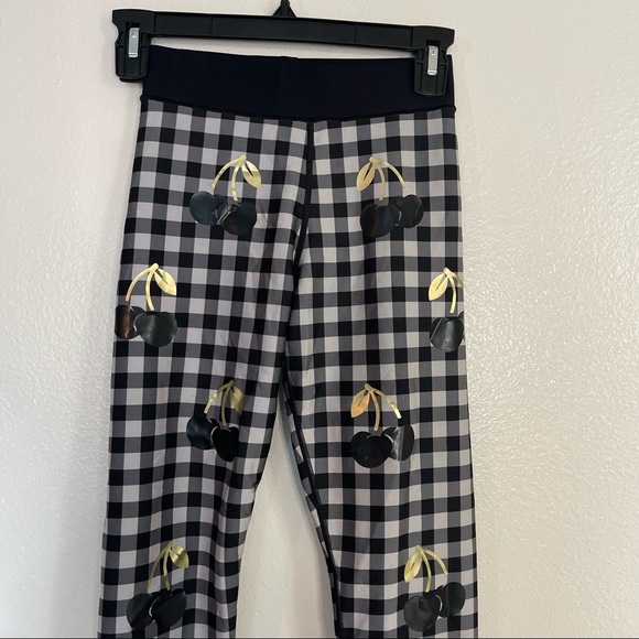Ultracor Gingham Cherry Leggings Size XS - Picture 5 of 9